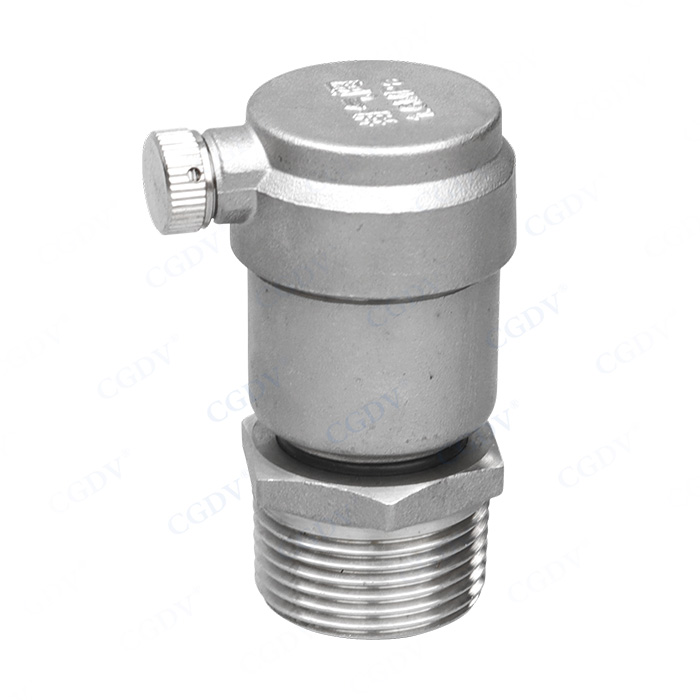 Threaded exhaust valve