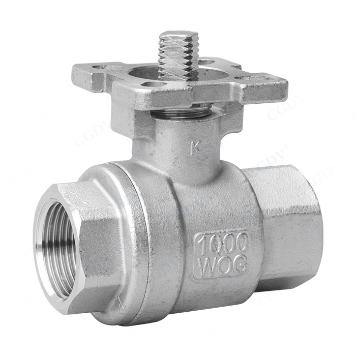 2PC High platform ball valve