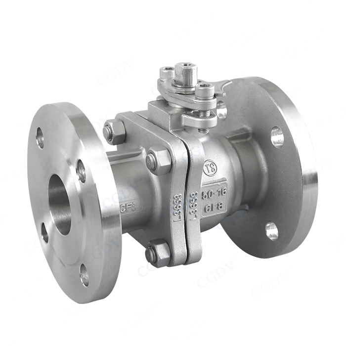 National standard flange ball valve