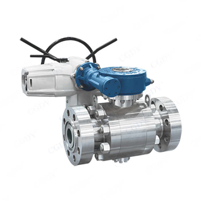 Electric forged steel ball valve