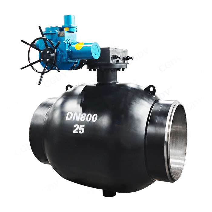 Electric welded ball valve