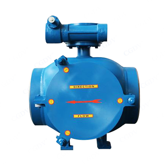 Filter screen fully welded ball valve