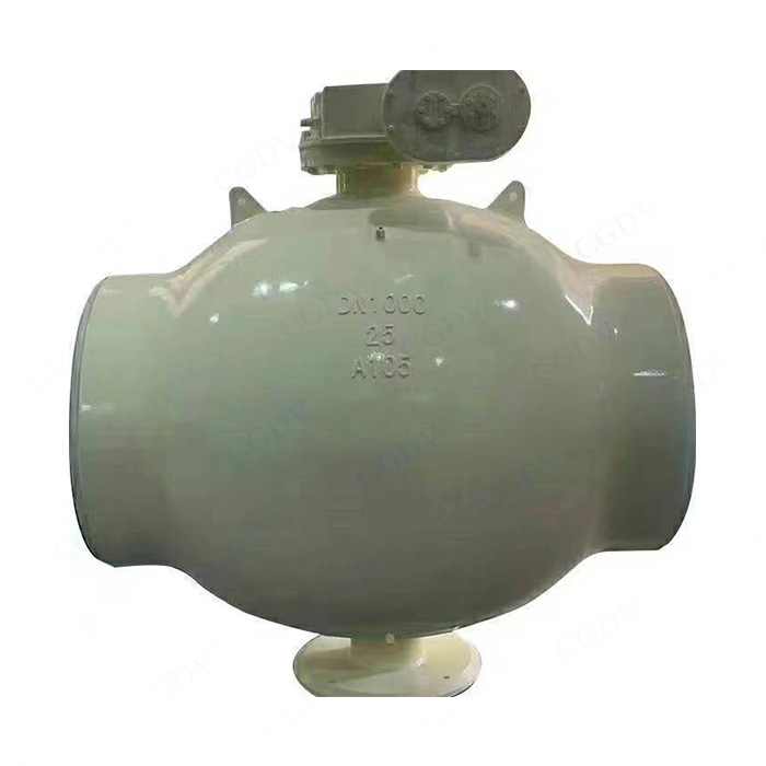 Ball welded ball valve